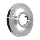 Rosace pour robinetterie sanitaire articulée - Diamètre extérieur : 71 mm - Diamètre intérieur : 33 mm - PRESTO - 70335