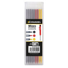ETUI DE 9 MINES DE RECANGE (5 garphite - 2 rouge - 2 jaune)