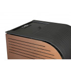 Ferlux poêle à granulés aroa 10kw marron vintage Ferlux poêle à granulés aroa 10kw marron vintage