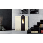 Poêle à granulés compact de couloir génesis 6kw blanc perlé