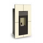 Ferlux poêle à granulés encastrable luna 10kw - Couleur au choix