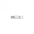 Poignée capua aluminium finition inox  de 372mm