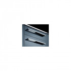 Poignée capua aluminium finition inox de 272mm