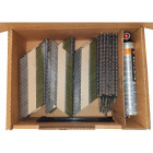 Pack de 2200 pointes - Bande 34 degrés - 3.1x90 Annelées + 2 Gaz Eco - ARCA - SPBP343190RSECO