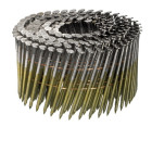 Pointes 16° 2.5x55 mm - Annelées en rouleaux plats fil métal - Carton de 9000 clous - ARCA - SPR2555A