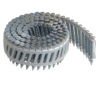 Pointes rouleaux plat en bande plastique - 16° - 4x40 mm - Annelées Galvanisées - Boite de 1800 - ARCA - SPRHN4R40G