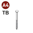 Pointes en rouleaux 16° inox - Série COILS SHEET annelée TB - Alsafix