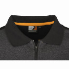 Polo trident bosseur gris chiné/ noir - 11499
