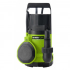 Pompe d'évacuation eau claire 350w - profondeur max 5m - hauteur max 7m - 6500l/h - câble 10m