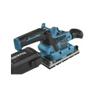 Ponceuse vibrante makita dbo380rtj 2 x 5,0 ah dc18rc makpac 3