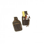 Porte outils ceinture 4 poches + porte cléf / mètre / outil main libre sécurité helloshop26 3417070