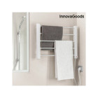 Porte-serviettes électrique mural innovagoods 65w blanc gris (5 barres)