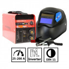 Poste a souder 200 ampères inverter  tecnoweld + cagoule electronique lcd 11