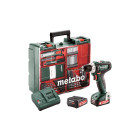Perceuse à visseuse METABO - powermaxx bs12 set -12V 2X2AH LI-POWER - CHARGEUR SC 30 - METABOX 118 - ATELIER MOBILE - 601036870