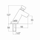 Robinet temporisé 40 M28x1.5 14 S CLEVER - 60734