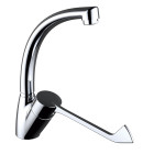 Mitigeur évier 260mm avec manette médicale et bec en forme S12 Urban - STANDARD HIDRAULICA - 99215