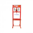 Presse hydraulique d'atelier 12 tonnes rouge helloshop26 3418028