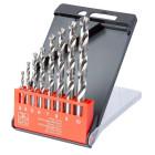 Lots de 8 forets métal en acier HSS M2 Ribimex - PRFE8HSSM2-V