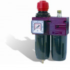 Filtre régulateur lubrificateur 1/4"f - frl1/4c