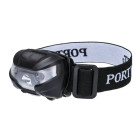 Portwest - lampe frontale rechargeable usb - noir - unique