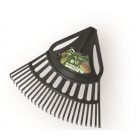 Balai a feuilles en plastique sans manche 25 dents