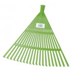 Balai a feuilles en plastique sans manche 28 dents
