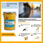 Protection incolore pour sols sika sikagard 681 protection - 22l