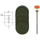 Disques à tronçonner en corindon Ø22 - PROXXON - 28810