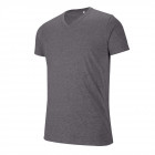 T-shirt de travail col v manches courtes kariban mélange