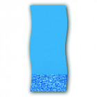 Liner Overlap Ø 4.57 x 9.14 SWIRL Bottom Blue SWIMLINE - LI1530SB