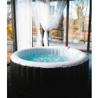 Spa gonflable 4 personnes rond ospazia - jusqu’à 40°c - prêt en 5 minutes - couverture et filtre inclus