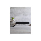 Radiateur électrique adax - noir - 600 w - 870x200x90mm - neo basic nl06 kdt