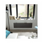 Radiateur oniris atlantic 750w pilotage intelligent plinthe gris