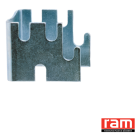 Kit 2 supports pour radiateur acier L12-22-34-42 - 138104