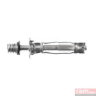 Boite de 50 chevilles à expansion RAMFIX 5x37 avec patte à vis - 95113