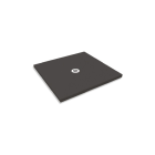 Receveur avec pente pour siphon - linodouche - grille ronde