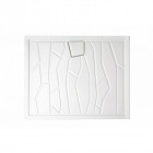 Receveur céramique arizona blanc sarreguemines