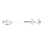 Rivet tête large aluminium 4.8X25.0 - MBOX 250 SCELL-IT ASL4825