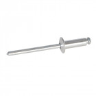 Rivets aveugles avec tête bombée ouverte - 4 x 12 mm / 6 - 8 mm, 500 pce