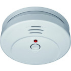 Détecteur de fumée SMARTWARES certifie CE Ø10 CM Pile 9V incluse - RM144CHQ