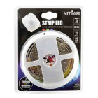 3 mètres rgb avec détecteur de mouvements - strip led ip44