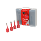 Kit trépan diamanté Mini Drygres - Ø 6, 8, 10, 12 mm - RUBI - 50938