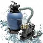 Filtre à sable système de filtration pompe de filtration pompe de piscine 6000 litres par heure