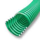 Tuyau d'aspiration 10 m à pression diamètre 40 mm (1 1/2") spirale renforcement vert 