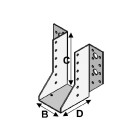 Sabot ailes extérieures 80x210x2.0 ALSAFIX SE080210