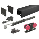 Ensemble complet SAF-SLIM MANTION pour porte coulissante jusqu'à 1030 mm - SAF-S82C-195 