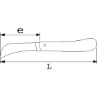 Couteau pour électricien SAM OUTILLAGE 2 lames dont une serpette 70 mm - 371