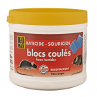 Raticide KOMAX Bloc coulés  - 240 gr - XRSB240