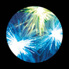 Sapin de noël artificiel et lumineux en fibre optique blanc 120cm