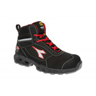 Chaussure de sécurité haute Ducati Shark Engine S3S - T.47 - Noir/Rouge - DIADORA - 701.181227-C1462 T.47